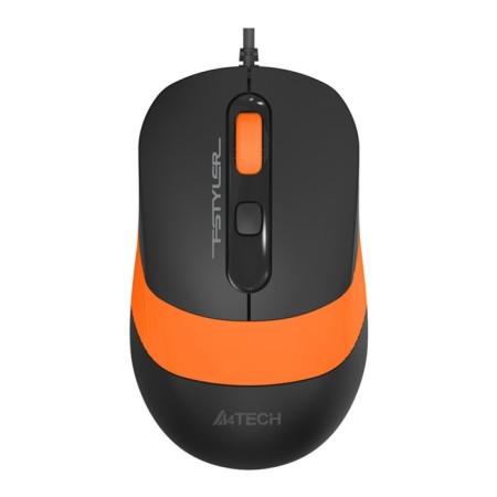 Mouse A4Tech FSTYLER FM10 Black/Orange optical (1600DPI) USB (4but)
