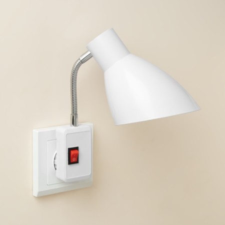 Sconces in the outlet "Classic" 1x10W E27 white 10x14.5x25 cm-3