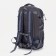 Tourist backpack on lightning with extension, 2 departments, 4 pockets, blue color