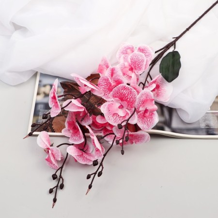 Artificial flowers "Orchid Phalaenopsis" 8x80 cm, pink mix
