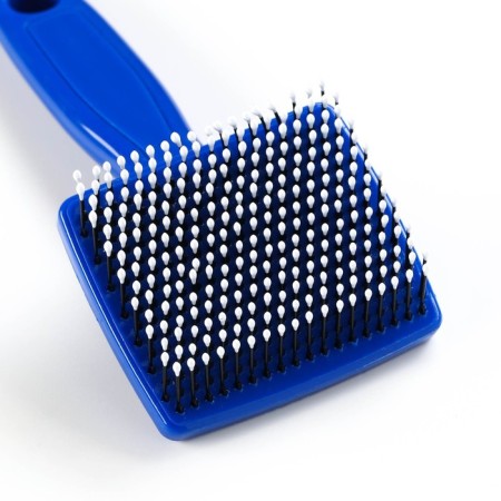 Pucoding plastic soft with rounded teeth, small, 6 x 13.5 cm, blue-1