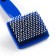 Pucoding plastic soft with rounded teeth, small, 6 x 13.5 cm, blue