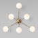 Ceiling chandelier with ALIX, 40W, E27, 90x90x48 cm