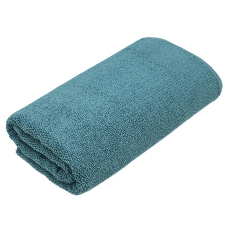 Terry towel "Book", 450 g, size 100x150 cm, blue color