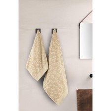 Terry towel Sofi de Marko Tiger, 450 gr, size 50x90 cm, beige color