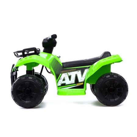 Electric car "ATV", green color-1