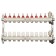 Collector Group ONDO, 1 "X3/4", 10 outputs, with consumables, stainless steel