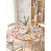 The tablecloth “Rabbits and Easter”, round, oxford, elastic band, size 140x140 cm, diameter 105-120 cm