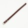 Leather collar on synthetic winterizer, with spikes, 2 x 40 cm, Osh 25-35 cm, dark brown