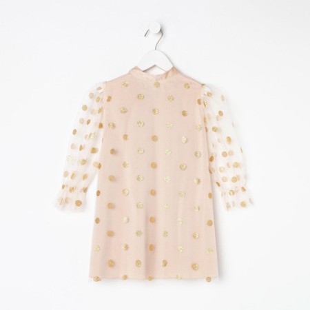 Платье детское KAFTAN горошек, рост 98-104 см-4