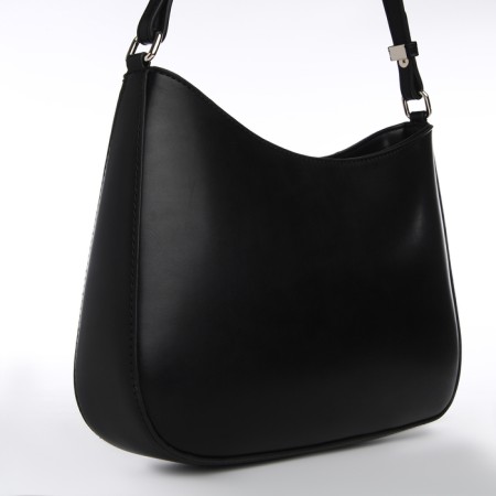 Female bag Textura, average size, black color-1