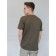 Male T -shirt, size 46, khaki color