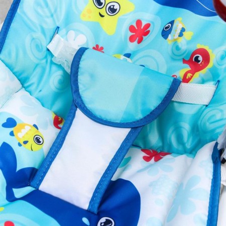 Swear-rocking chair for newborns "Sea Adventure", game arc, removable toys mix-2