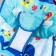 Swear-rocking chair for newborns "Sea Adventure", game arc, removable toys mix