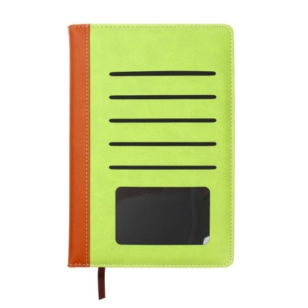 The diary is low, PVC cover, A5 format, 140 sheets in a cage, with pockets, mix-2