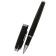 Handle Gift ball in the leatherette case, black body with silver