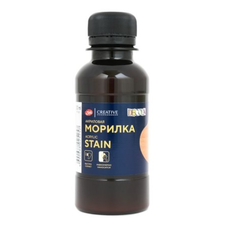 Acrylic Morilka 120 ml, ZHK "Decola", walnut No. 441, 257333441-1