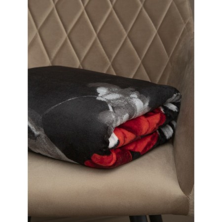 Texrepublic blanket, size 150x200 cm, black color-5