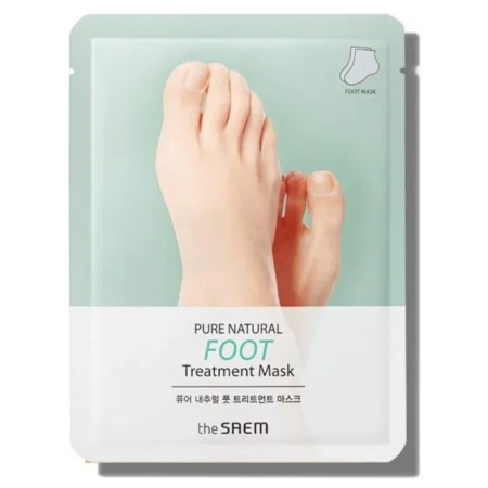 Foot mask Pure Natural Foot Treatment Mask, 8 gr.