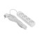 Extension cord Standard 4 nests, 5m, 3x1.0mm², s/h, white rexant