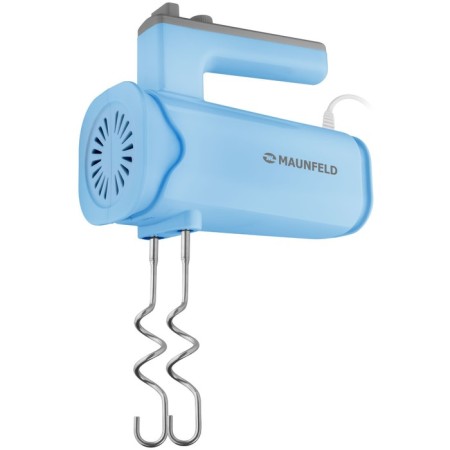 Mixer Maunfeld MF-331BL, manual, 300 watts, 8 speeds, 4 nozzles, blue-1