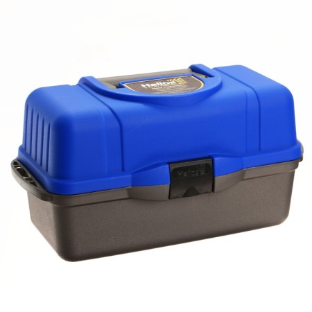 Fish -shaped fishing box, blue-3