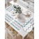 A set of napkins for setting the table "Tsigzags", rectangular, size 32x46 cm, 4 pcs