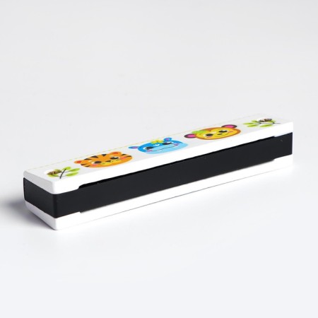Gun accordion "beast", white color-1