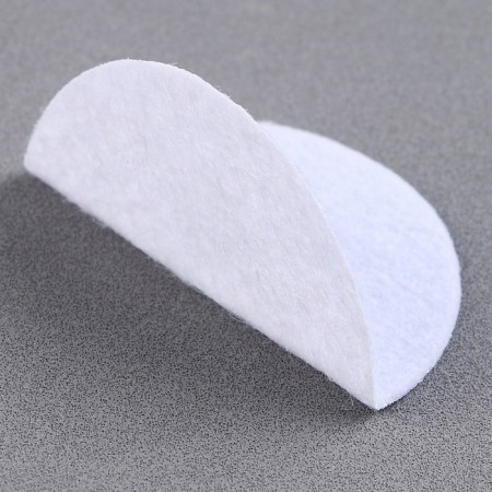 Fetir wheels for creativity and decor "circles", 500 pcs., Size 1 pc. - 2.5 cm, white color-2
