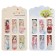 A set of magnetic bookmark for books Calligrata 6 pieces, "anime", mix