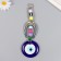 Suspension from the evil eye "horseshoe" 21 cm mix