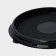 Container plastic disposable pr-S-85D, round, cover, D = 11 cm, black color, 65 pcs/un