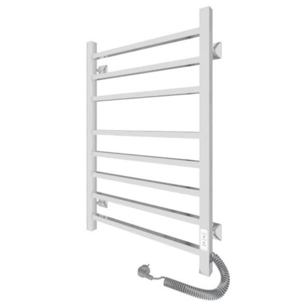 The electric heated towel -sprayer "Sanprise" Quadro P8, 500x800 mm, left/right, chrome-1