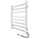 The electric heated towel -sprayer "Sanprise" Quadro P8, 500x800 mm, left/right, chrome