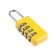 Castle of hinged code tundra ZK008, yellow