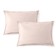 A set of pillowcases "Ethel" Pearl 50*70+3 cm, 100% cotton, perkal (300 threads)