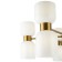 Suspended lamp Freya Fr5203PL-10BS Savia, 700x700x510 mm, E27, 10x60W, brass color