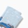 Noski children's terry, the color of light blue melange/blue, size 16-18