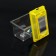 Carriage is rectangular, 17.6 x 11.2 x 13 cm, yellow