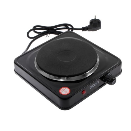 Electric tile ECON ECO-132HP, 1000 watts, 1 burner, black color
