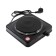 Electric tile ECON ECO-132HP, 1000 watts, 1 burner, black color