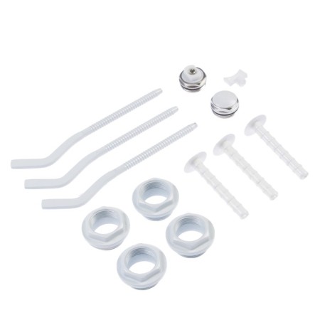 A set for connecting the radiator Valfex, 1 "X3/4", with three brackets, in a blister-1