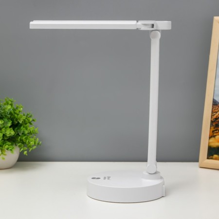 Anger table lamp LED 5W USB AKB White 25.5x14.5x32 cm Risalux-10