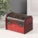 Casket wood chest "Rosehip" 8x11.6x8 cm
