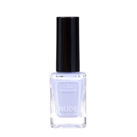 Nail polish with Nude Collection gel effect, tone 310, lilac-blue, 12 ml