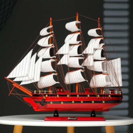 Souvenir medium “ATIS” ship, mix, 48.5X44x8 cm-10