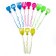 Soap bubbles "Color instruments", 45 ml, color mix