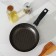 The pan "hostess", d = 20 cm, removable handle, anti -stick coating, burgundy color