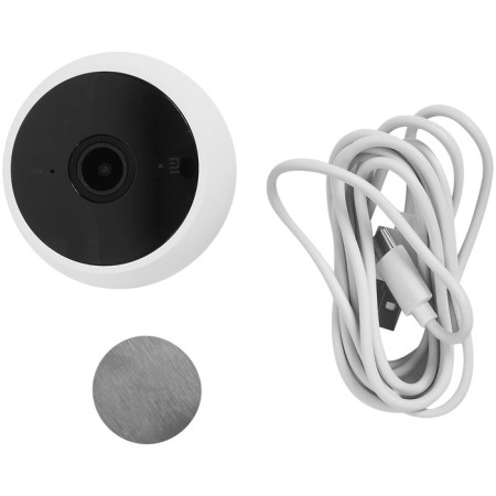 Xiaomi Mi Camera 2k, IP, 3MP, Wi-Fi, Microsd, Cloud Storage, White video camera-4