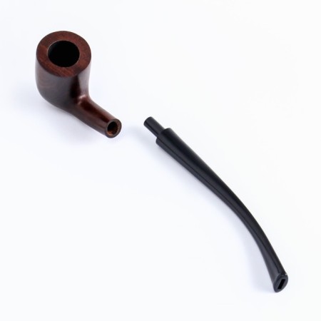 Cooling tube for tobacco "Commander premium", classic, red sandalwood, length 17-3